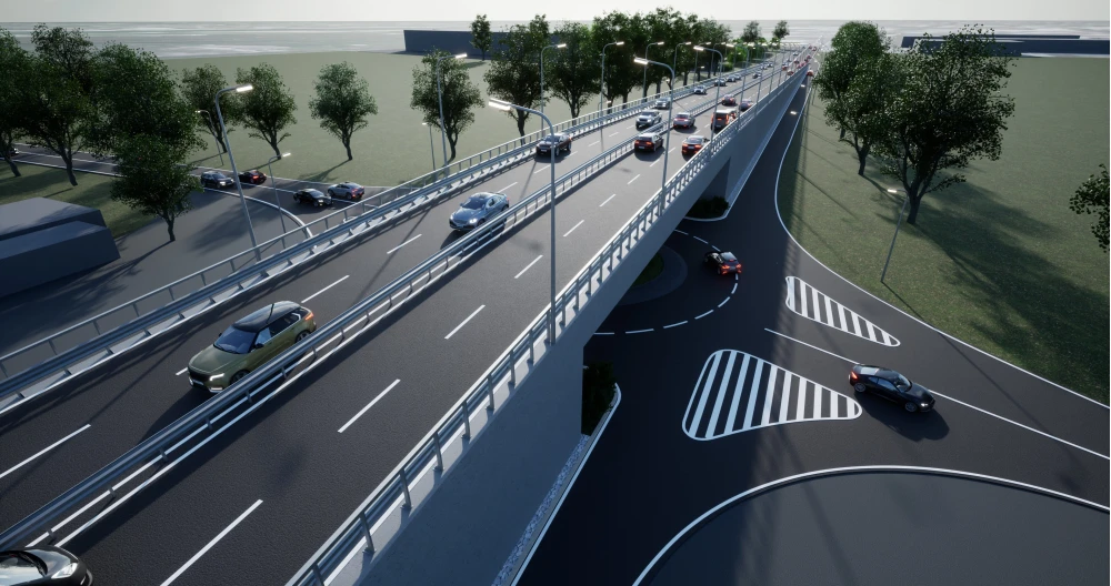 Pasaj rutier - Baia MAre, jud. maramureș - 1